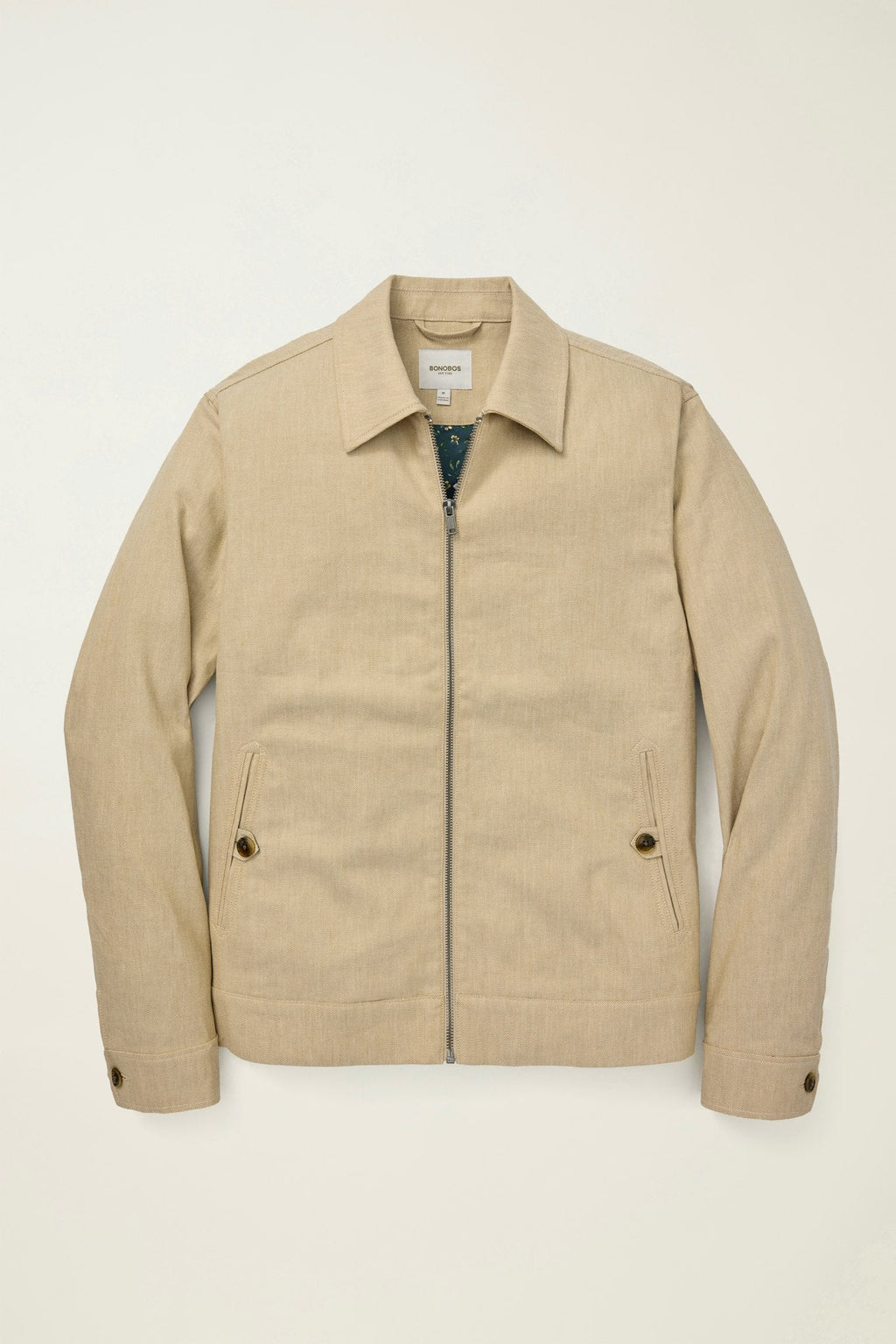 Aviator Linen Cotton Bomber