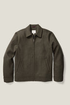 Italian Brushed Wool Deck Jacket
