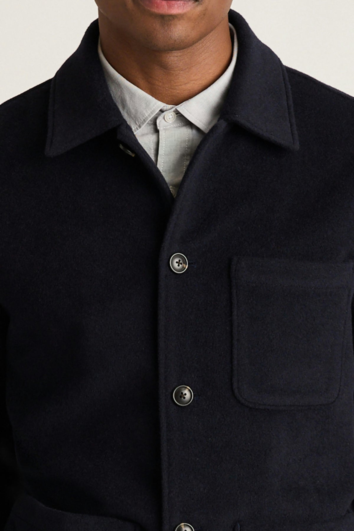 Wool Cashmere Chore Jacket