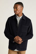 Wool Cashmere Chore Jacket