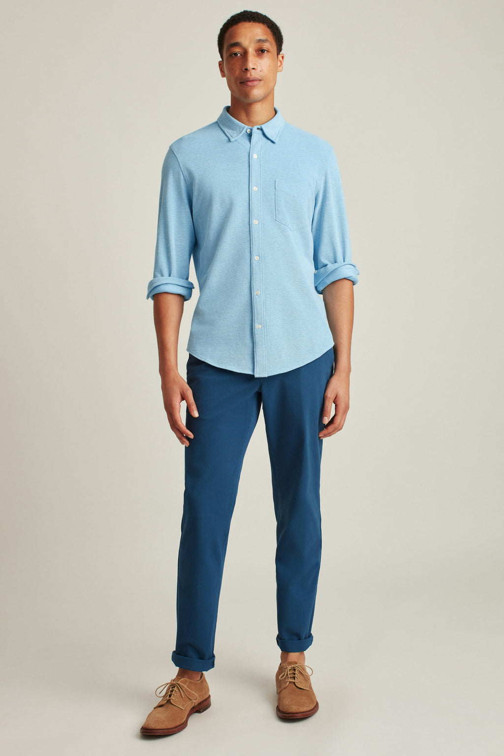Knit Oxford Shirt