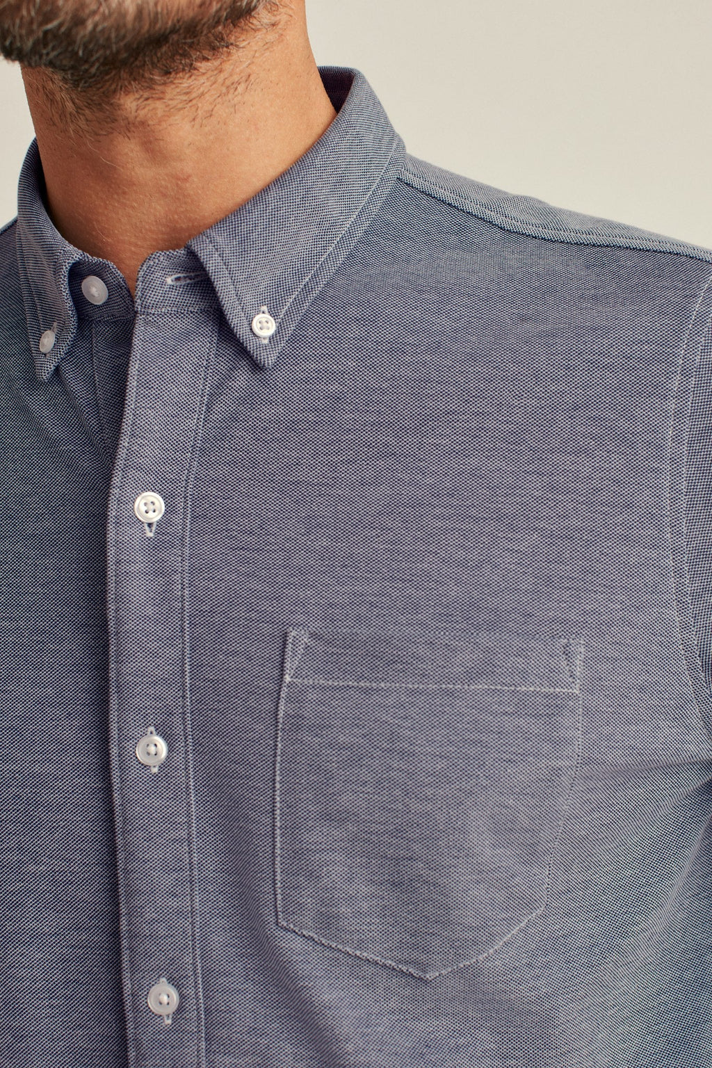 Knit Oxford Shirt