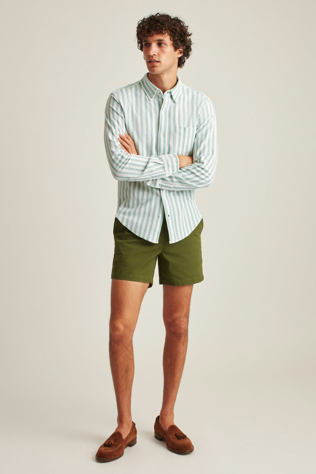 Knit Oxford Shirt