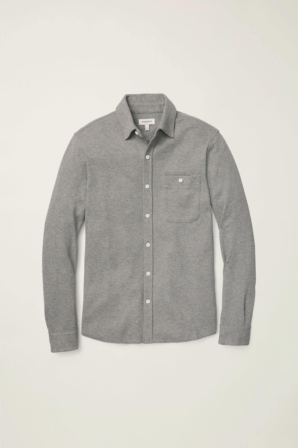 Waffle Button Down Shirt