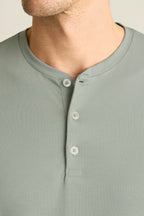 Pima Performance Short Sleeve Henley