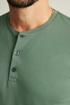 Pima Performance Short Sleeve Henley