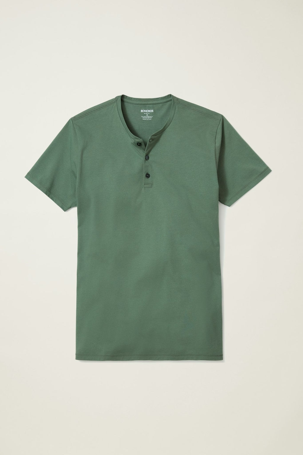 Pima Performance Short Sleeve Henley