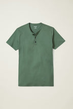Pima Performance Short Sleeve Henley