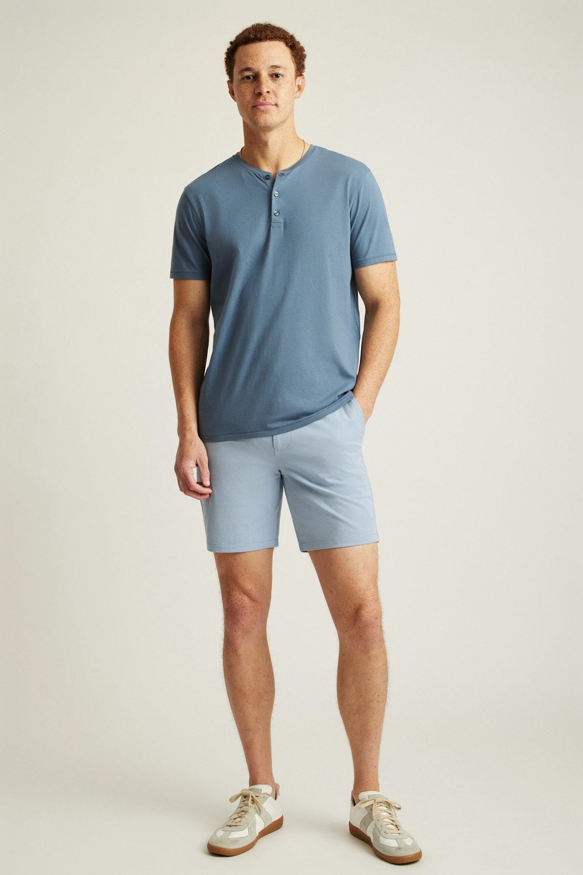 Pima Performance Short Sleeve Henley