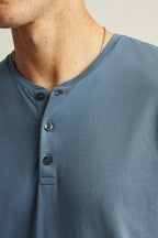 Pima Performance Short Sleeve Henley