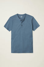Pima Performance Short Sleeve Henley