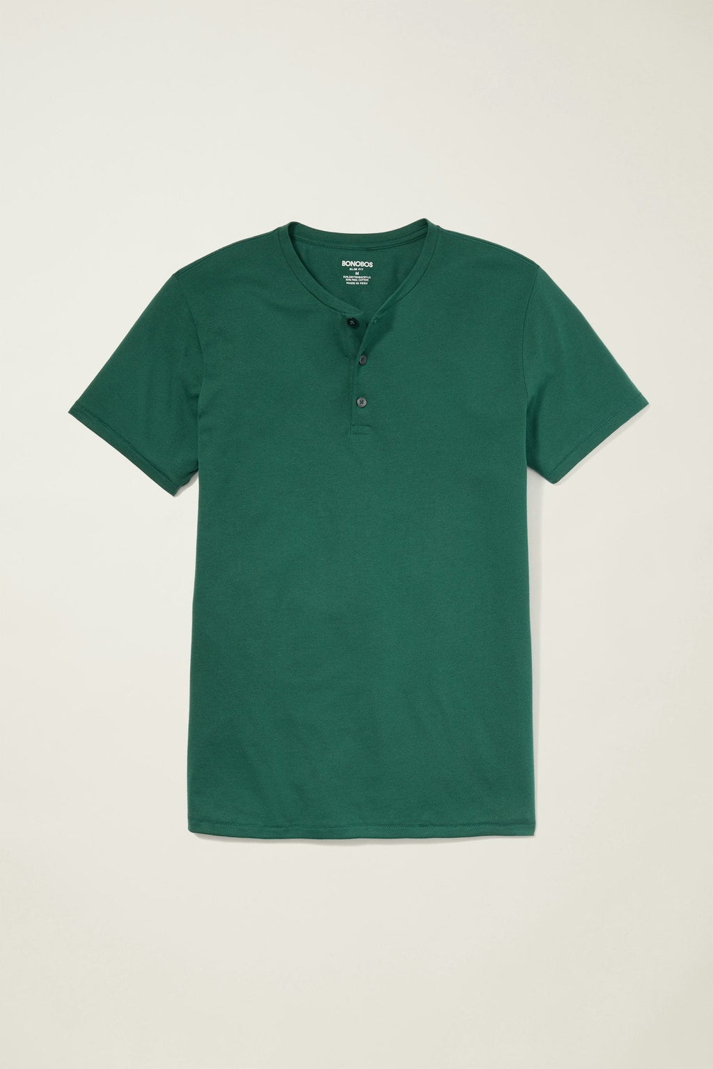 Pima Performance Short Sleeve Henley