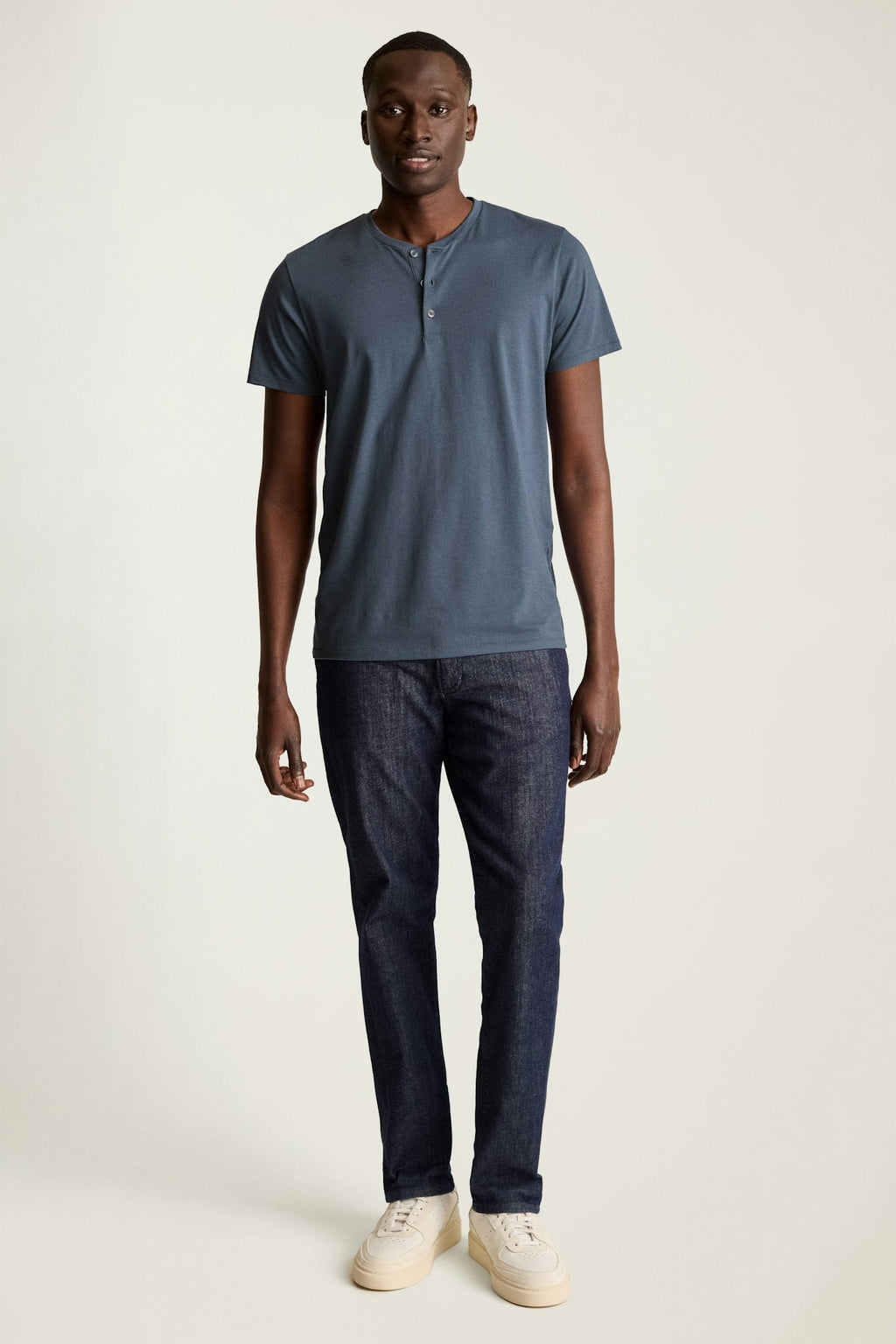 Pima Performance Short Sleeve Henley