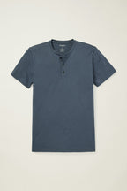 Pima Performance Short Sleeve Henley