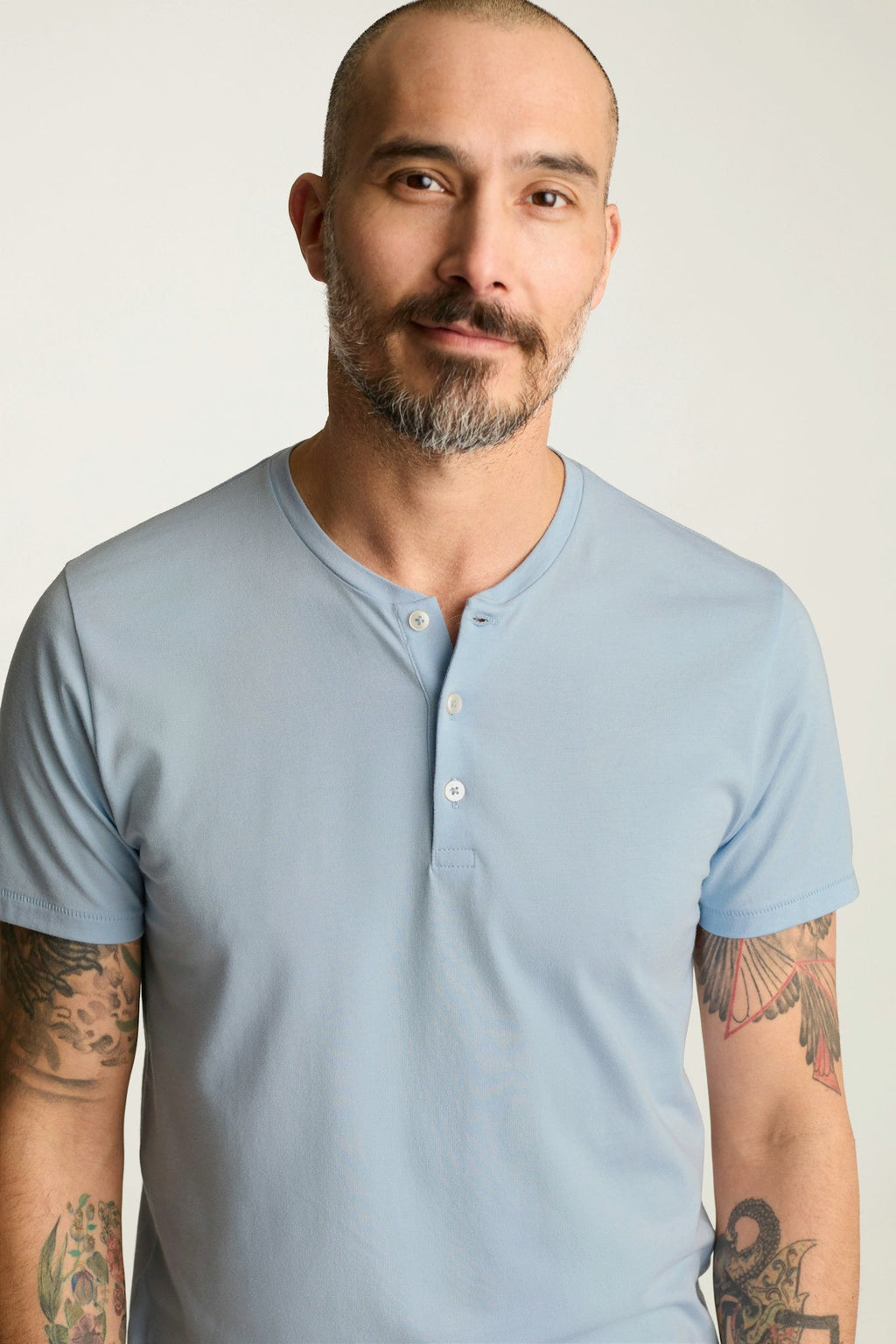Pima Performance Short Sleeve Henley