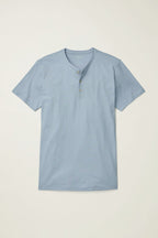 Pima Performance Short Sleeve Henley