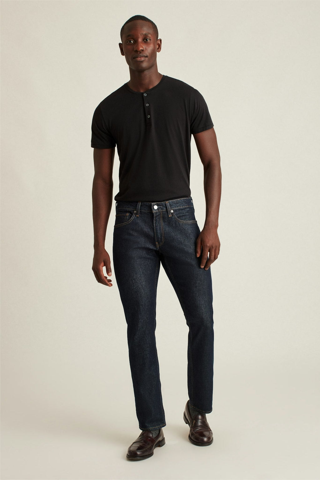 Pima Performance Short Sleeve Henley