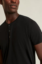 Pima Performance Short Sleeve Henley