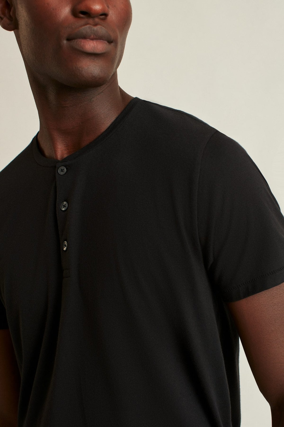 Pima Performance Short Sleeve Henley