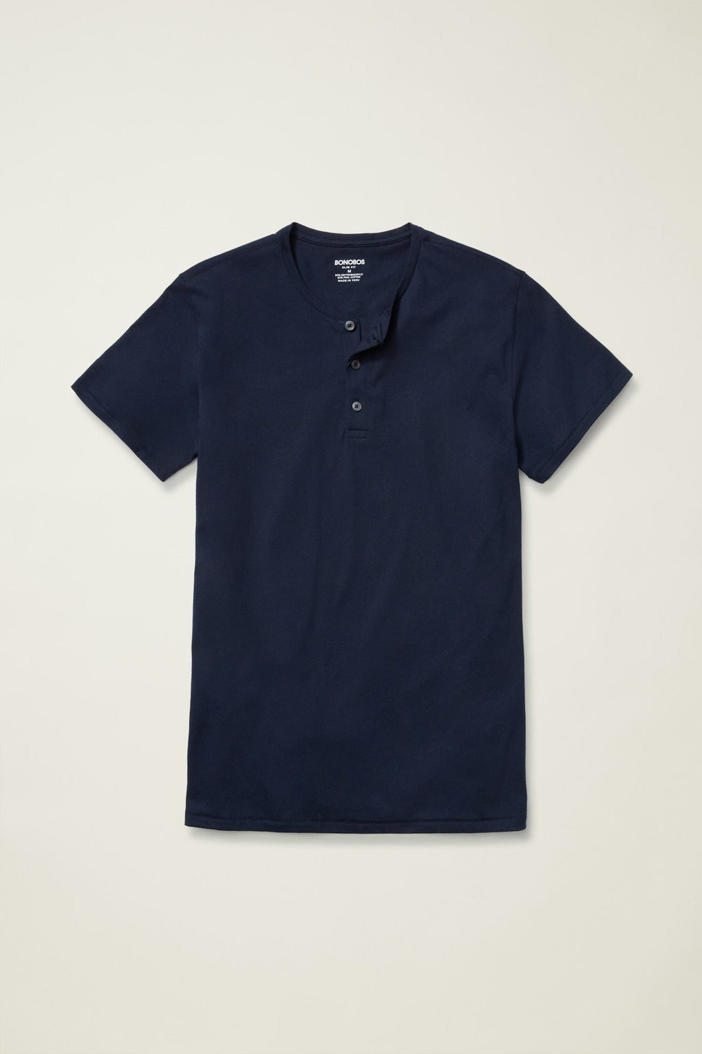 Pima Performance Short Sleeve Henley