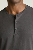 Pima Performance Short Sleeve Henley