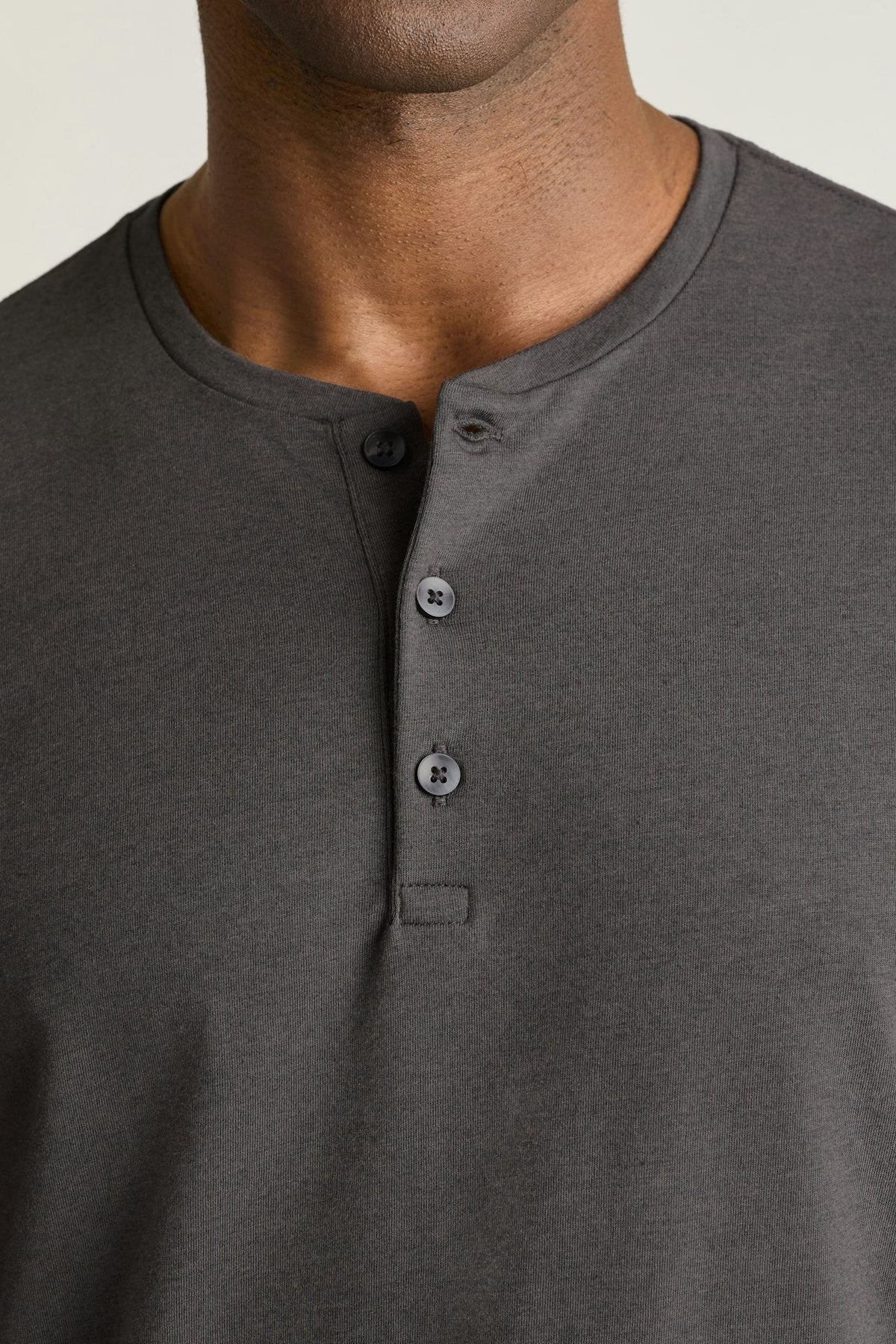 Pima Performance Short Sleeve Henley