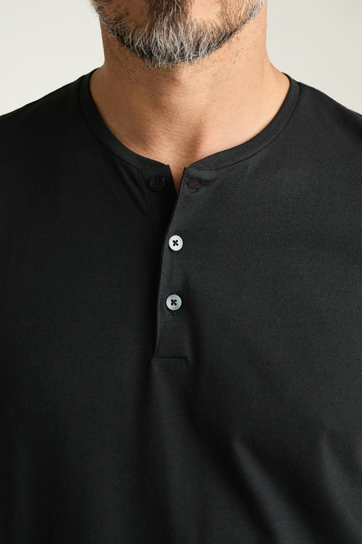 Pima Performance Long Sleeve Henley