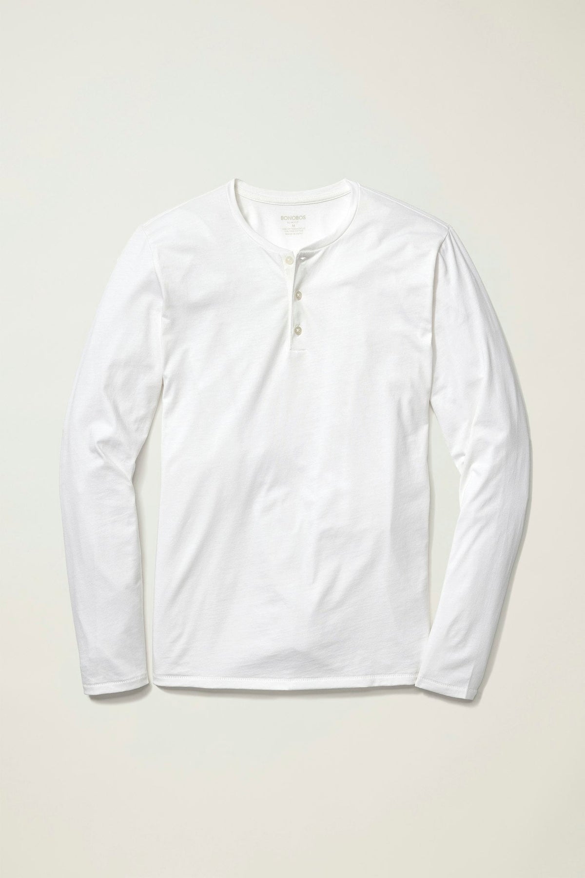Pima Performance Long Sleeve Henley