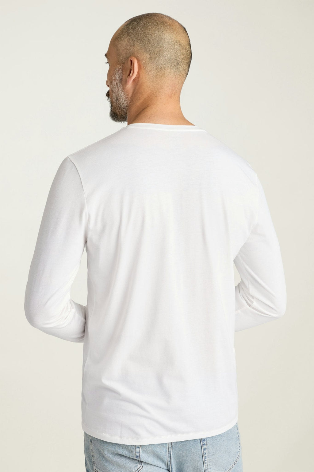 Pima Performance Long Sleeve Henley