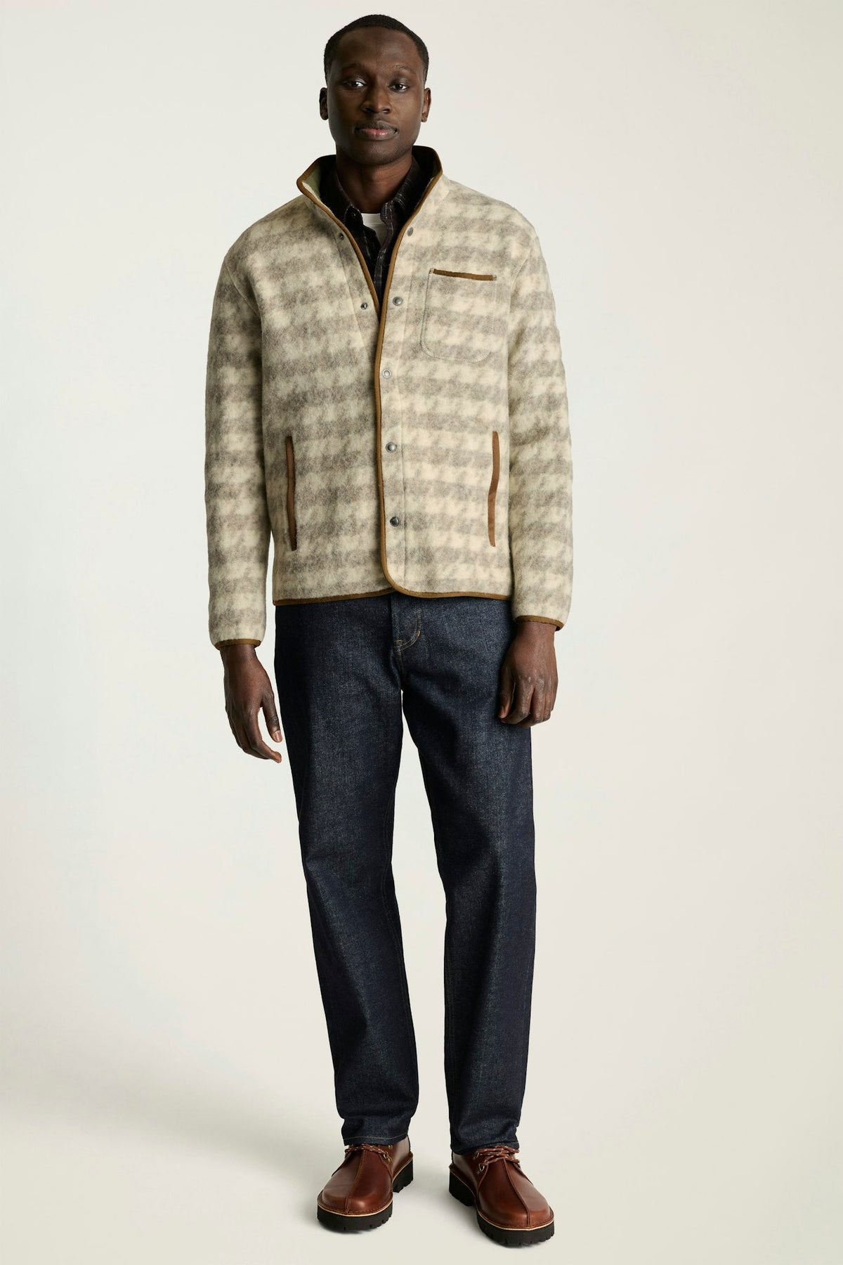 Italian Wool Fleece Jacket