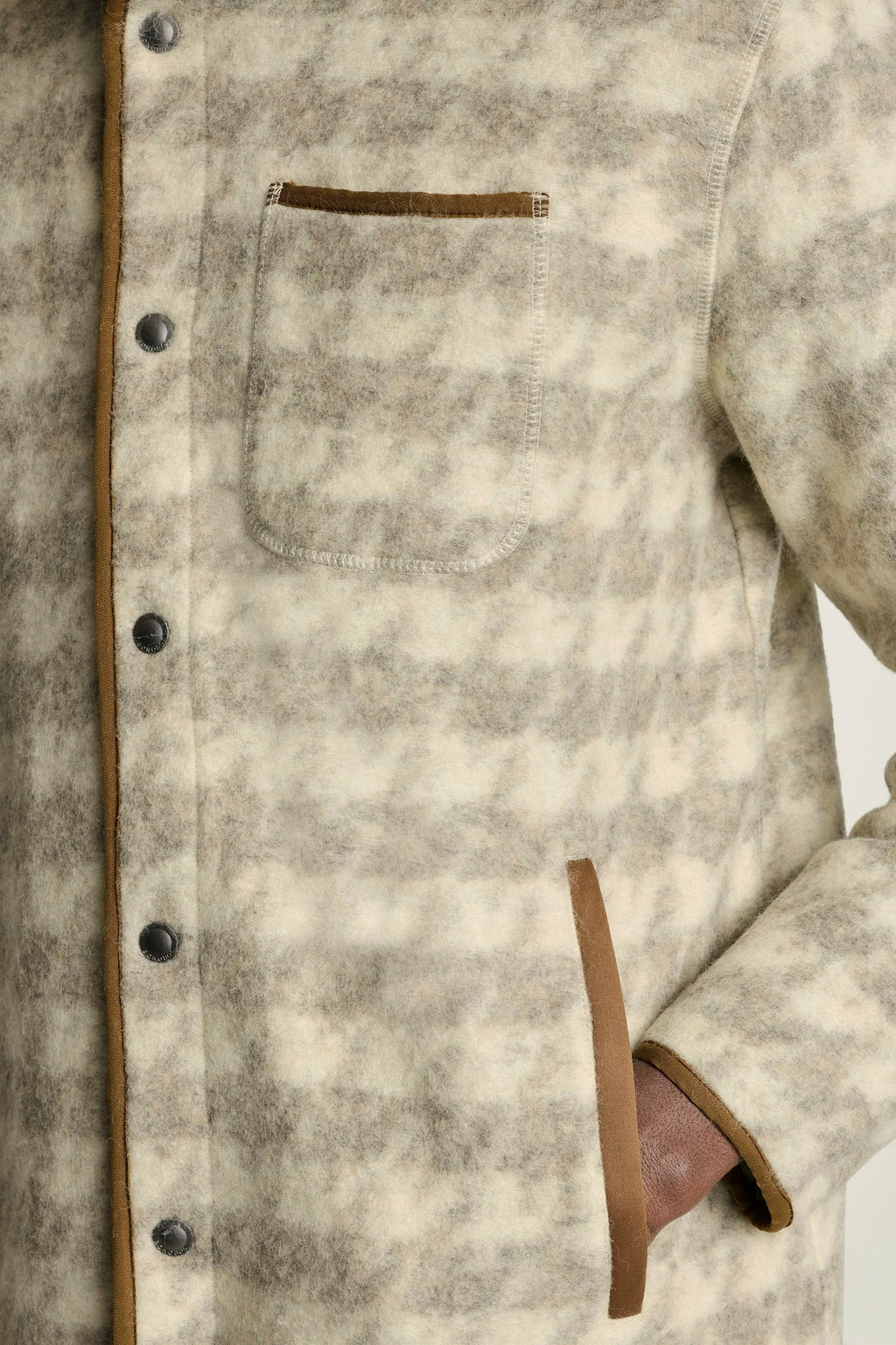 Italian Wool Fleece Jacket