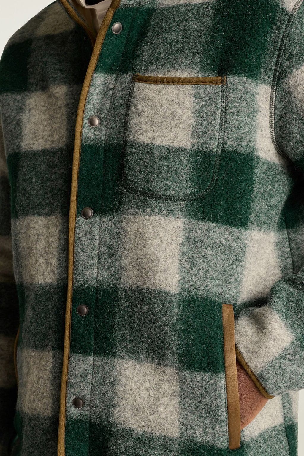 Italian Wool Fleece Jacket