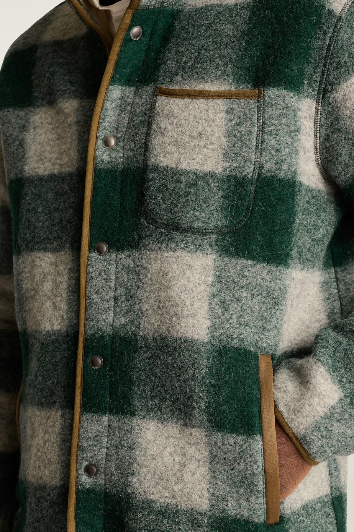 Italian Wool Fleece Jacket