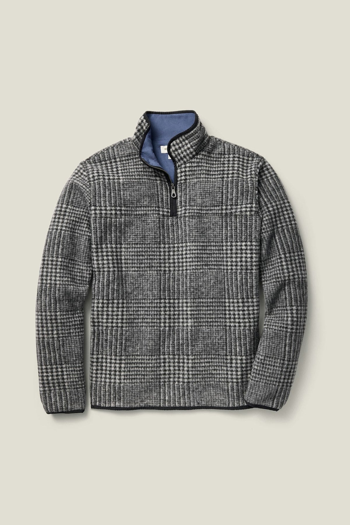 Italian Wool Fleece Quarter Zip