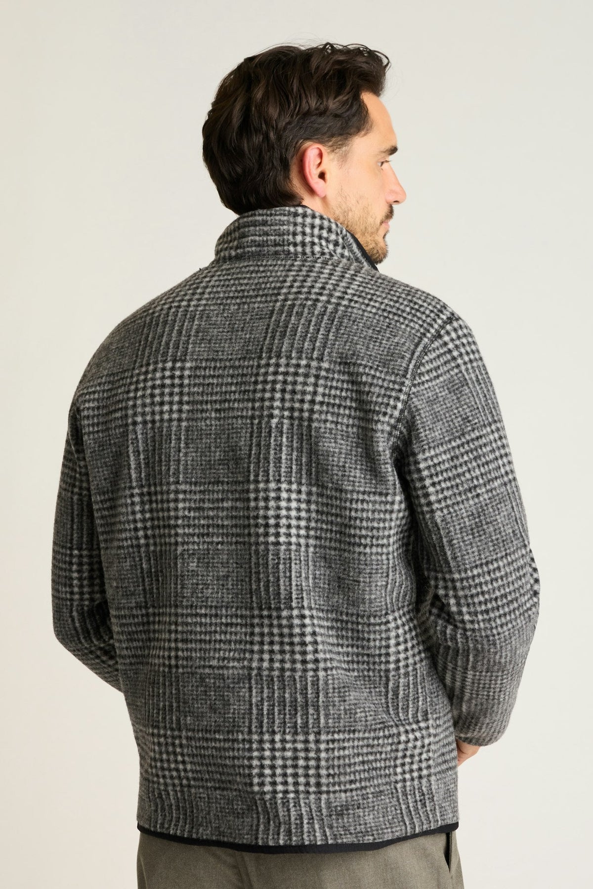 Italian Wool Fleece Quarter Zip