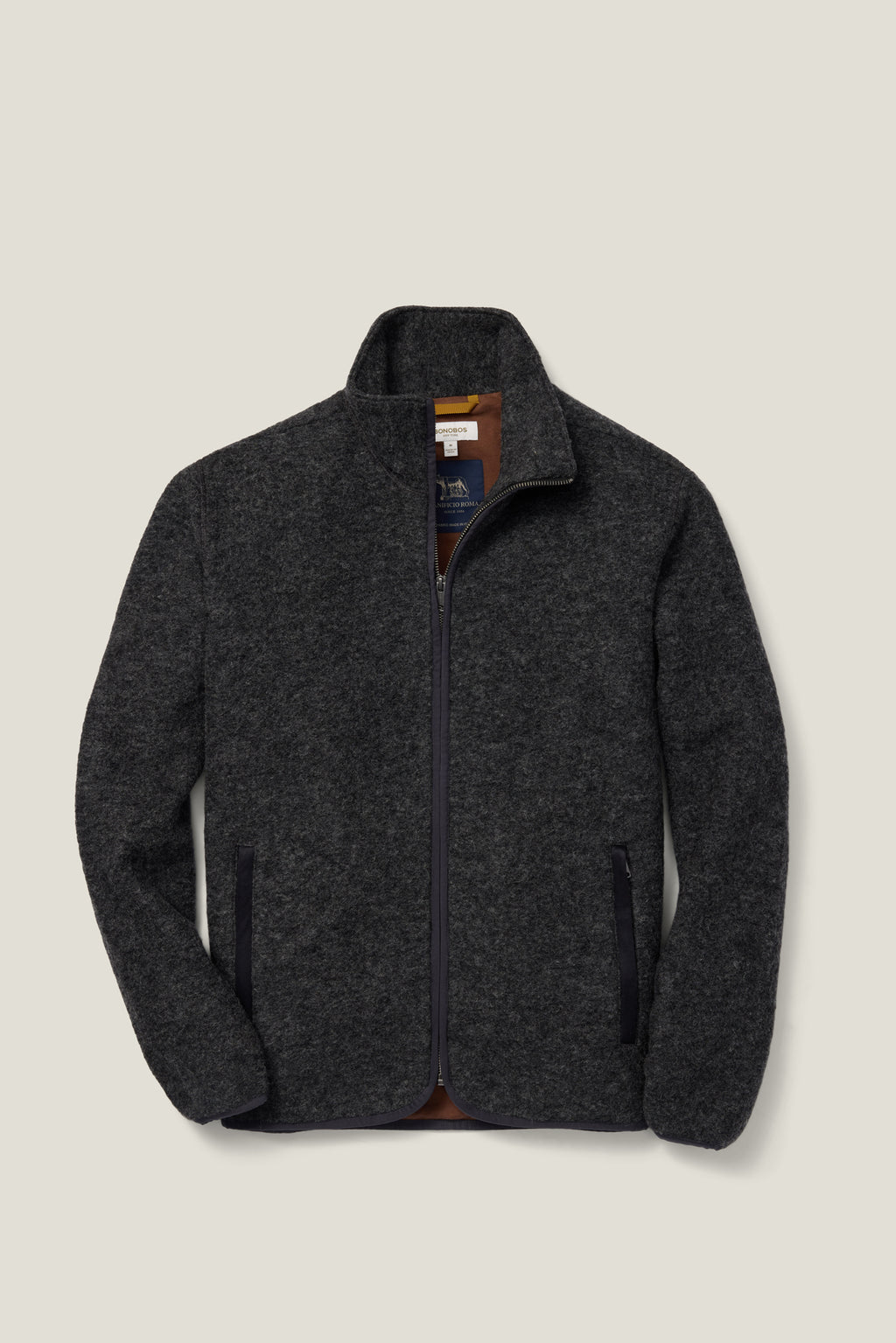 Italian Wool Fleece Jacket