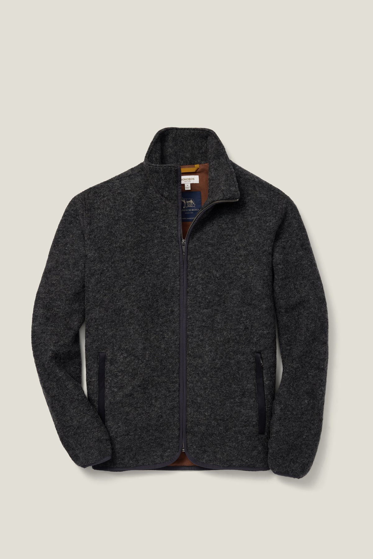 Italian Wool Fleece Jacket