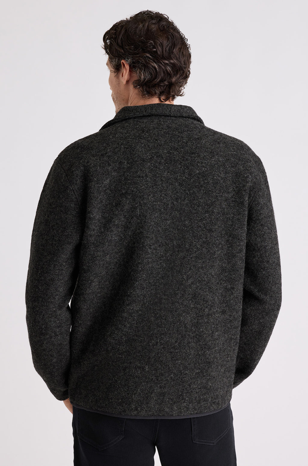 Italian Wool Fleece Jacket