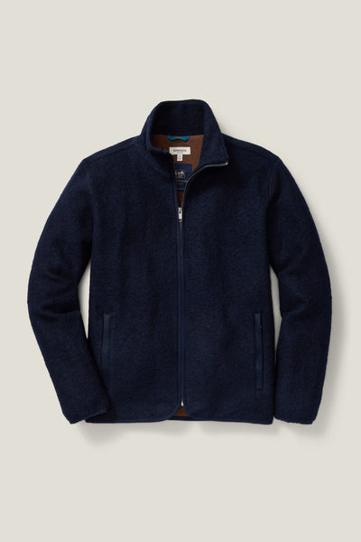 Italian Wool Fleece Jacket