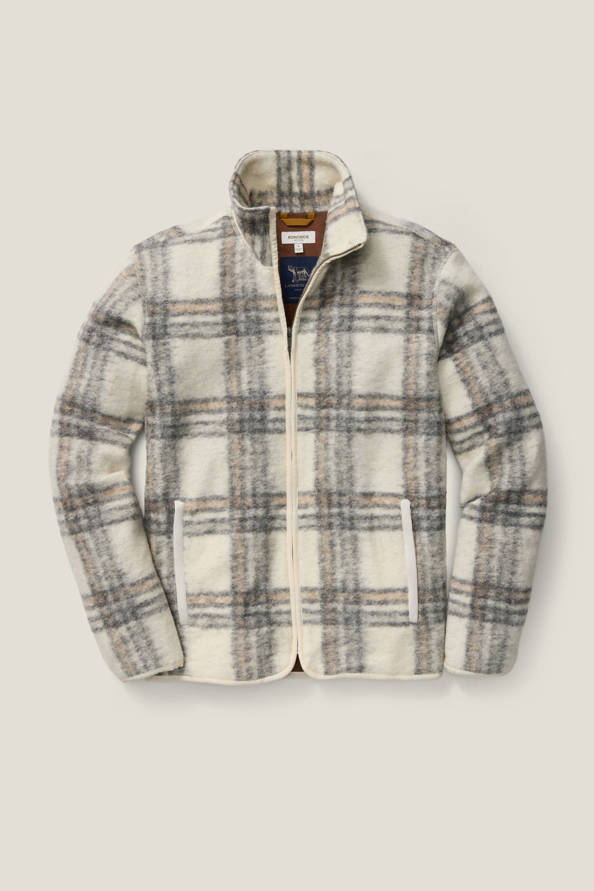 Italian Wool Fleece Jacket