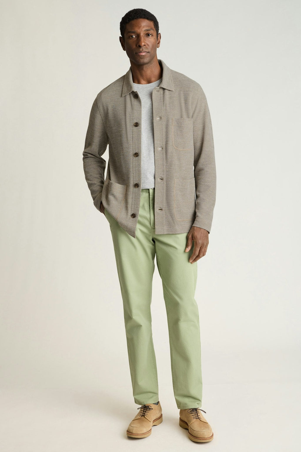 Italian Sweater Chore Jacket