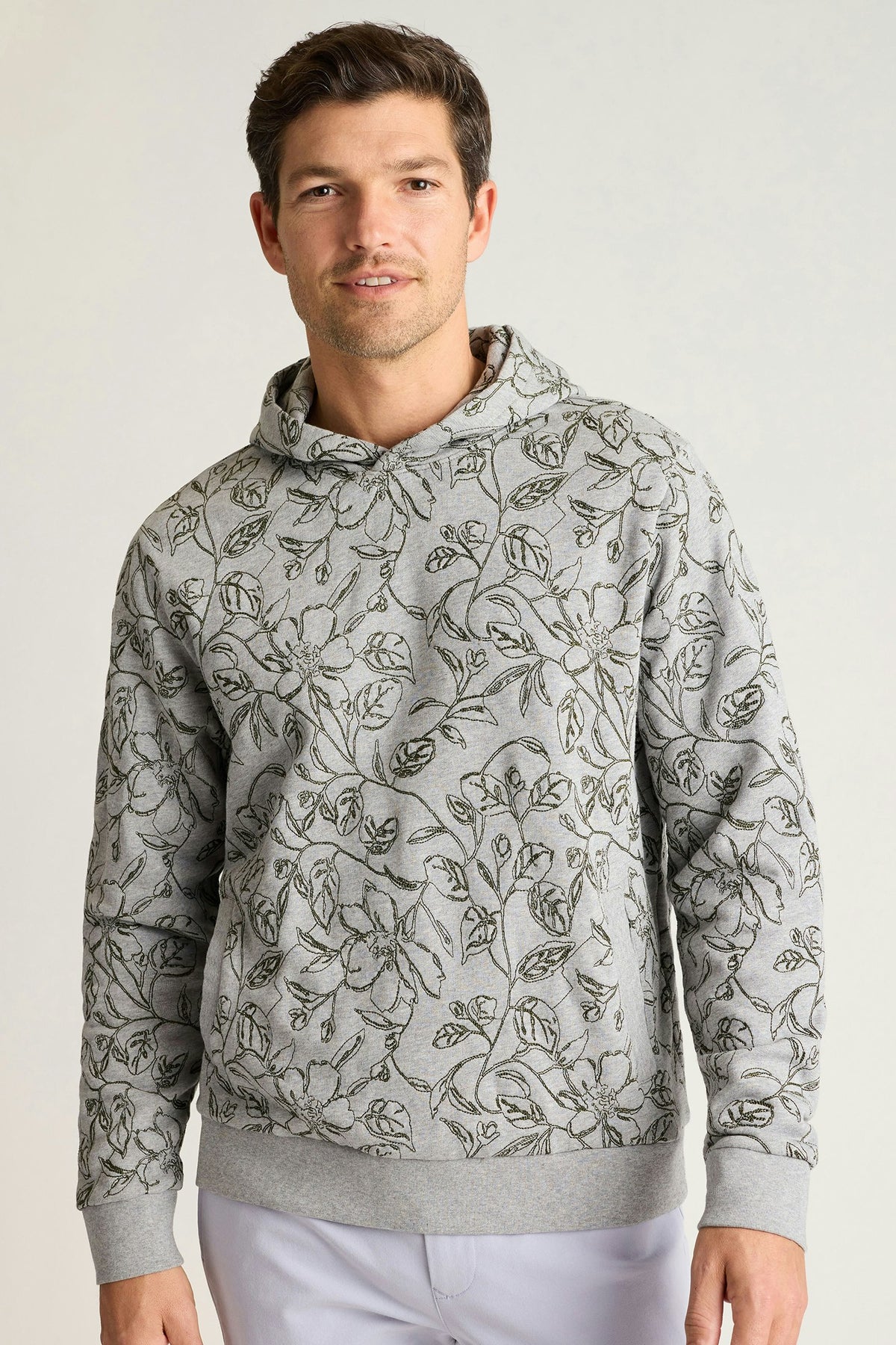 Embroidered French Terry Hoodie