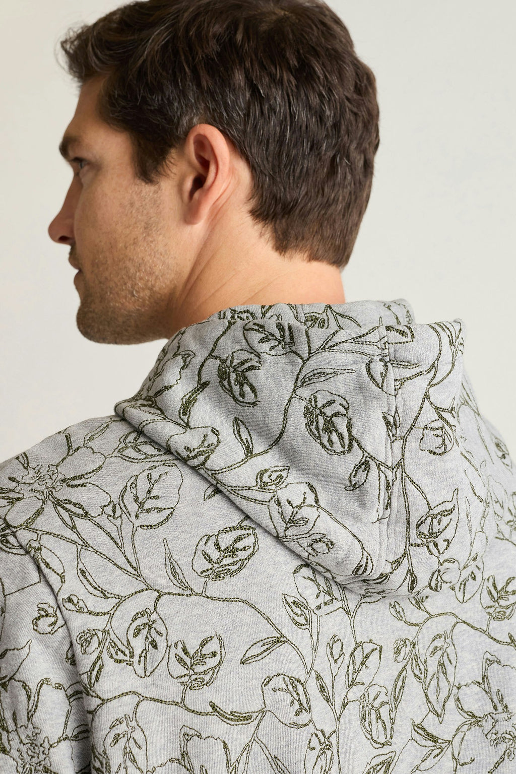 Embroidered French Terry Hoodie
