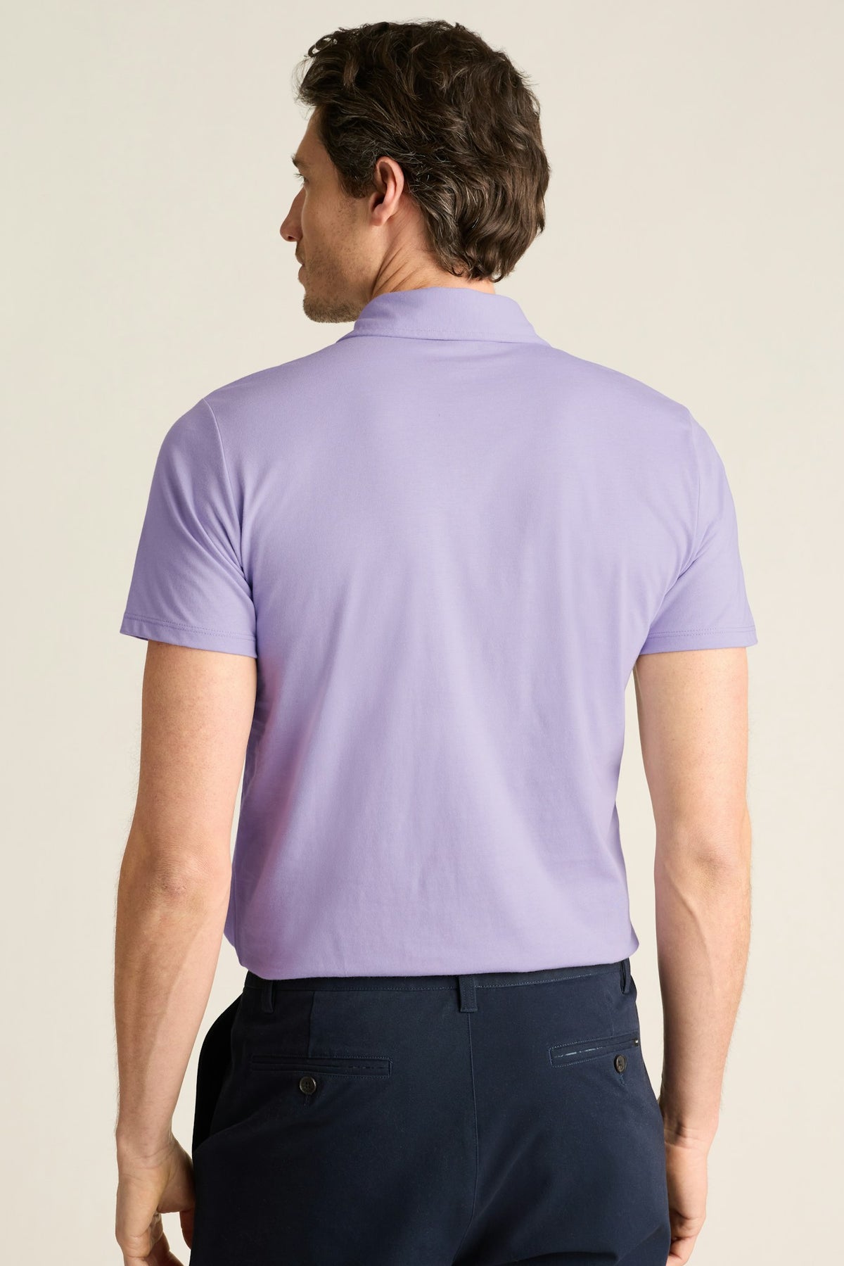 Pima Performance Polo - light purple