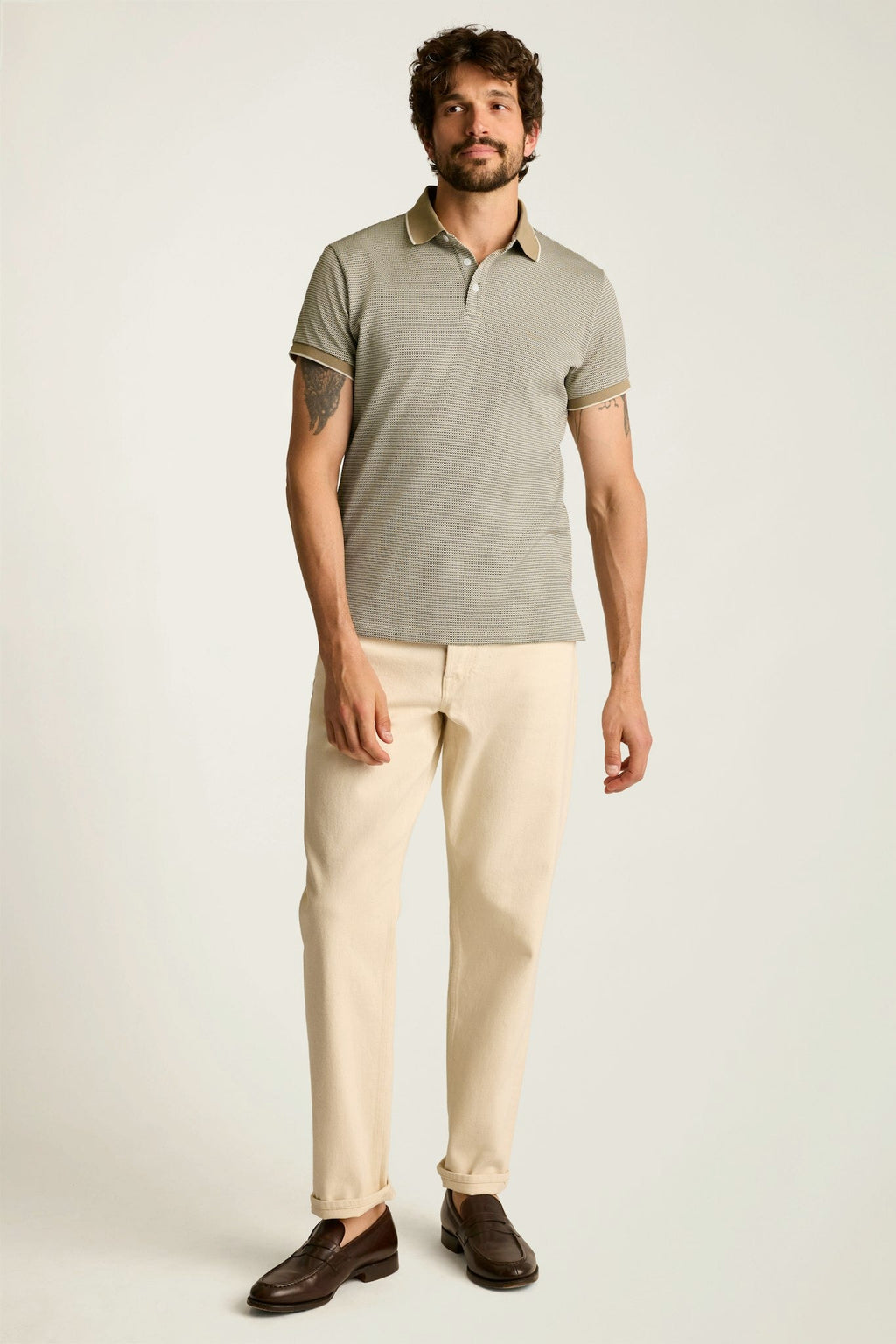 Stretch Pique Polo