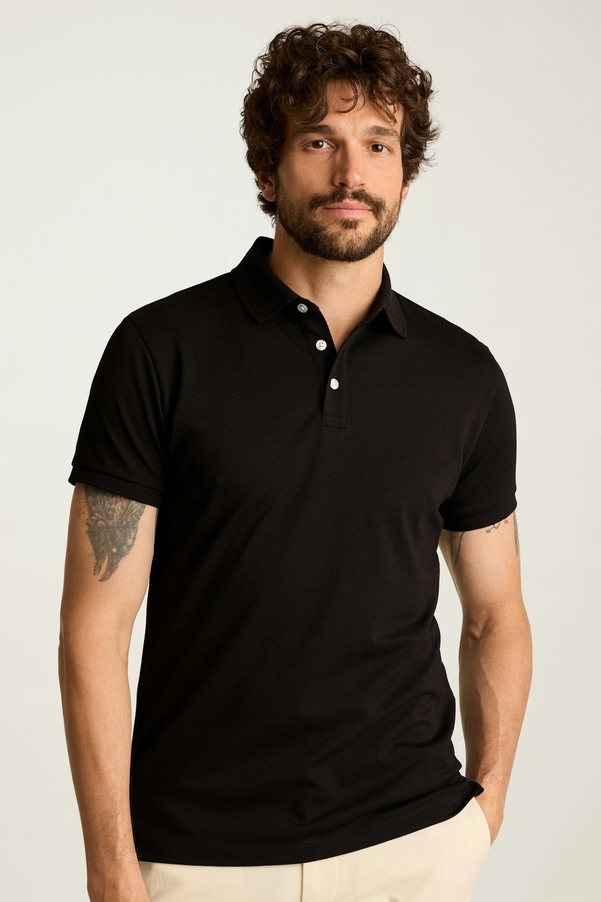 Stretch Pique Polo