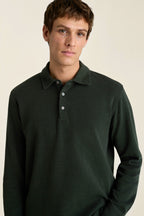 Refined Long Sleeve Polo
