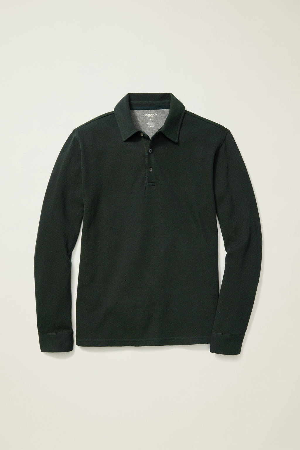 Refined Long Sleeve Polo