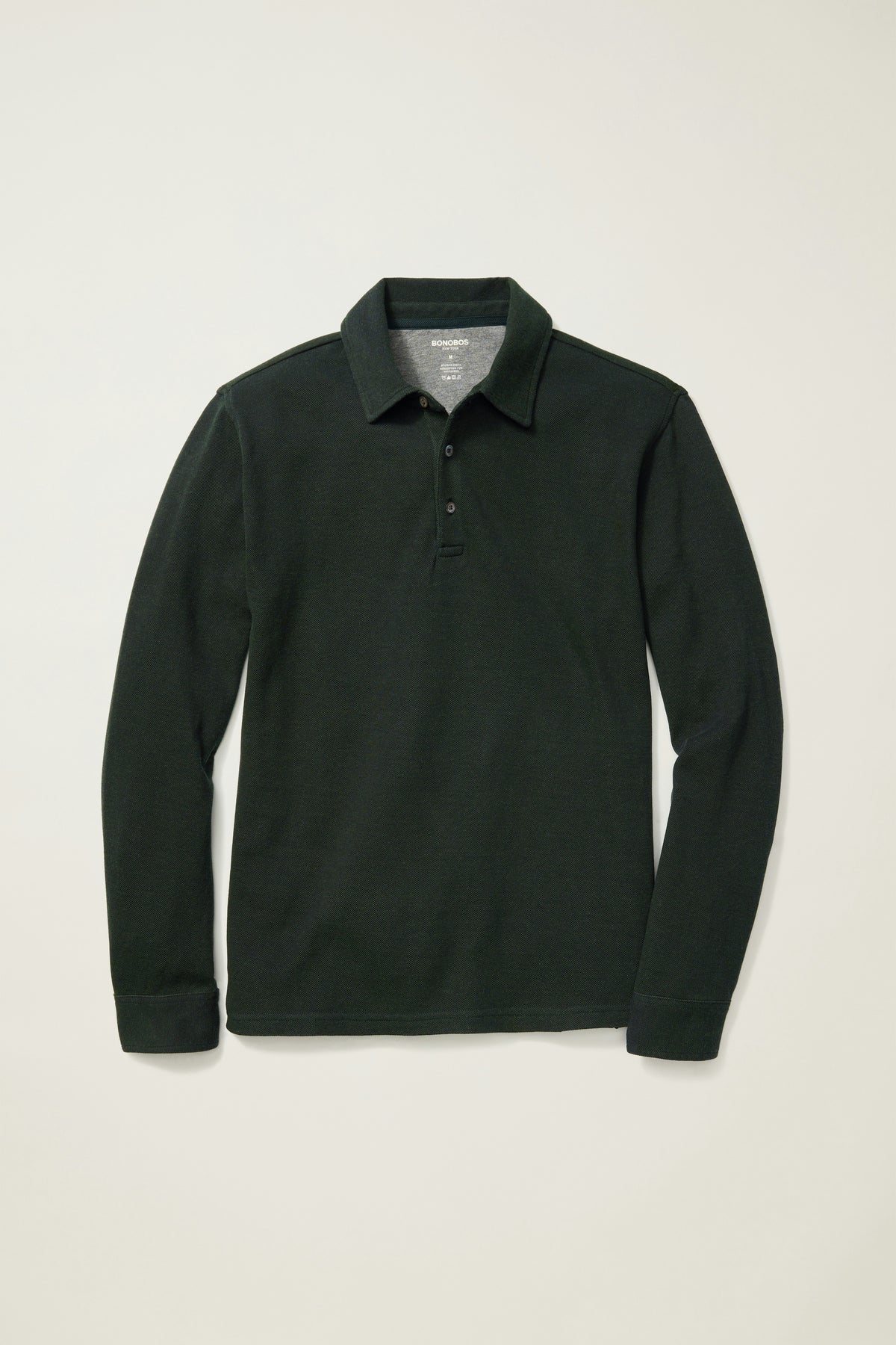 Refined Long Sleeve Polo