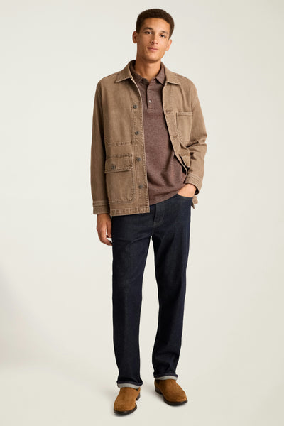 Refined Long Sleeve Polo
